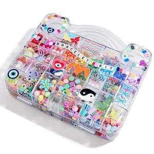 DIY Bracelet Making Kit with 1000+ Beads