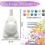 Goody King Paint Your Own Lie Cat Lamp Kit, DIY Cat Crafts Night Light, Arts & Crafts for Kids Ages 8-12, Painting Kit for Girls Boys Age 4 5 6 7 8+, Cat Birthday Gift for Kids Ages 3 4 5 6 7 8+