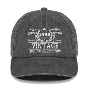 Roceyang 70th Birthday Gifts for Him Her, 1956 Unique Gifts for 70 Year Old Men Women Hat