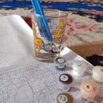 KOMI Turtle Paint by Numbers Kit for Adults with Frame, Adults Kids Paint by Number Kits on Framed Canvas Kids Painting by Number Art Craft Kit for Home Decor, Sea Turtle 12x16inch