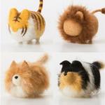 Truslin Needle Felting Kit, DIY Crafts for Adults Women, Hobby Kit with Felting Supplies,Felting Needles, Felting Wool and Tools for Beginners, Adult Craft Kits, Faceless Animals 4pcs