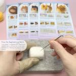 Truslin Needle Felting Kit, DIY Crafts for Adults Women, Hobby Kit with Felting Supplies,Felting Needles, Felting Wool and Tools for Beginners, Adult Craft Kits, Faceless Animals 4pcs