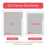 Rainsar Custom Diamond Art Painting, 5D DIY Diamond Art Kit for Adults, Personalized Art Painting from Photo, Create Your Own Pictures Diamonds Kit for Home Decor - 15.8x15.8inch/40x40cm