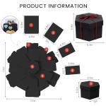 Koogel Explosion Gift Box, DIY Custom Scrapbook Photo Album for Birthday Anniversary Wedding, Exploding Surprise Boxes for Holiday Graduation