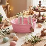 Personalized Easter Bunny Gift Basket for Kids