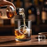 Personalized Monogrammed Whiskey Glass for Men