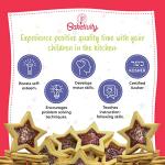 Baketivity Snow Globe Cookies Baking Kit - Duff Goldman Cooking Recipe - DIY Family Fun Cookie Making Kit - Pre Measured Ingredients Cookie Baking Kit for Kids - Tiny Gift for Kids, Teens, And Adults