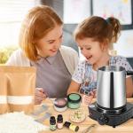 SAEUYVB Candle Making Kit, Candle Making Kit for Adults - DIY Starter Soy Candle Making Supplies-Including Soy Wax,Electric Stove,Melting Pot,Candle Wicks,Rich Scents,Stickers,Etc