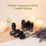 SAEUYVB Candle Making Kit,Candle Making Kit for Adults & Beginners - DIY Starter Soy Candle Making Supplies with Digital Wax Warmer,Soy Wax Etc-Perfect Home Craft & Gift Idea