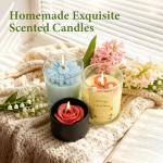 SAEUYVB Candle Making Kit,Candle Making Kit for Adults & Beginners - DIY Starter Soy Candle Making Supplies with Digital Wax Warmer,Soy Wax Etc-Perfect Home Craft & Gift Idea