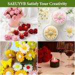 SAEUYVB Candle Making Kit,Candle Making Kit for Adults & Beginners - DIY Starter Soy Candle Making Supplies with Digital Wax Warmer,Soy Wax Etc-Perfect Home Craft & Gift Idea