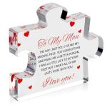 Engraved Acrylic Block Puzzle for Him