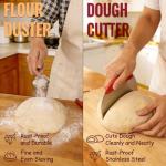 Sourdough Starter Kit, Sourdough Bread Baking Supplies, Sourdough Kit Home and Kitchen, Sourdough Bread Basket, Sourdough Starter Jar,Sour Dough Kit Tools,Bread Proofing Basket, Sourdough Jar