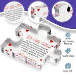 Engraved Acrylic Block Puzzle for Him