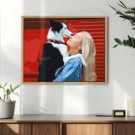 CUSTOM STEWARD Custom Paint by Numbers Kit for Adults, Personalized Paint by Number, Acrylic Painting Kit for Home Decor, Gifts for Valentine's Day, Christmas, Birthday (Optional Framed)