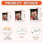 Mit & Mia Personalized Car Visor Photo Clip, Drive Safe I Love You Custom Photo, Personalized Couple Picture Sun Visor Clip, Playing Card Car Decor, Gifts for Valentine