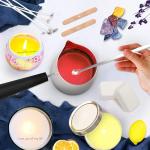 Candle Making Kit for Adults Beginners,Candle Making Supplies Include Soy Wax for Candle Making,Candle Wax Melting Pot,Candle Wicks Stickers,Magic Paper and More-DIY Candle Kit,Full Crafts for Adults