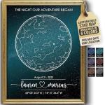 Personalized Star Map Art Print for Special Occasions
