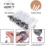 SUPERSUN Candles Making Kit for Adult - Christmas DIY Gift for Beginner, Includes Beeswax, Essential Oils, Dyes, and More DIY Candle Making Supplies, Crafts for Adults