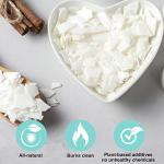 Soy Wax Candle Making Kit Supplies With Wax Melter, Natural Candle Wax For Candle Making, DIY Art&Crafts Kit for Adults,Beginner, Including 2lbs Soy Wax Flakes, Electric Stove,CandleWick,Melting Pot