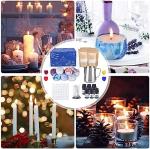 SUPERSUN Candles Making Kit for Adult - Christmas DIY Gift for Beginner, Includes Beeswax, Essential Oils, Dyes, and More DIY Candle Making Supplies, Crafts for Adults