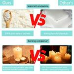 Soy Wax Candle Making Kit Supplies With Wax Melter, Natural Candle Wax For Candle Making, DIY Art&Crafts Kit for Adults,Beginner, Including 2lbs Soy Wax Flakes, Electric Stove,CandleWick,Melting Pot