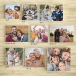 Personalized PhotoBook 8x8" Hard Cover - Print Your own Memory PhotoBook, Photo Gifts (20 Photos)