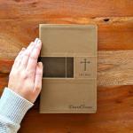 Personalized Brown Faux Leather NIV Gift Bible