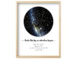 Personalized Star Map - Custom (Multiple Sizes - Unframed Print, Star Constellation Wall Art, Great Gift - Special Occasion, Engagement, Wedding, Birthday, Anniversary)