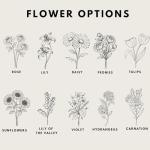 HHLYN14 Personalized College Graduate Gift, The Next Chapter Journal, Custom Name Flower Notebook, University Senior Class of 2026 Keepsake, Floral Graduation Memory Book for Her