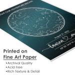 Personalized Star Map Art Print for Special Occasions