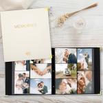 Beautiful Linen Photo Album For 4x6 Photos - Safely Holds Up To 500 Pictures of Unique Memories - The Perfect Large Photo Book To Store All Pictures of Treasured Family, Baby or Wedding Moments