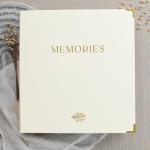 Beautiful Linen Photo Album For 4x6 Photos - Safely Holds Up To 500 Pictures of Unique Memories - The Perfect Large Photo Book To Store All Pictures of Treasured Family, Baby or Wedding Moments