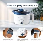 Beeswax Candle Making Kit with Electric Wax Melter for Adult, 5lbs Bees Wax for Candle Making and DIY Art&Craft