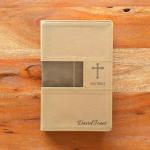Personalized Brown Faux Leather NIV Gift Bible