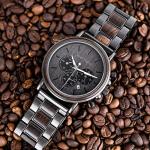 Engraved Wooden Watch for Him - Custom Gift