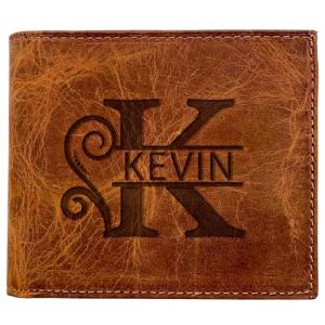 Custom Monogram Wallets for Men and Special Occasions