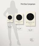 Personalized Star Map With Specific Dates & Place - Custom Constellation Map Print, Unframed- Special Occasion Star Chart Wall Art- Great Anniversary, Engagement, Wedding Romantic Gift (Cream)