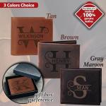 Custom Monogram Wallets for Men and Special Occasions