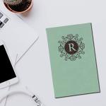 My Personal Memories Custom Engraved Thoughts Journal Notebook for Women, Men, Writers, Teachers, Students, Girls, Boys - Personalized and Monogrammed (Teal)