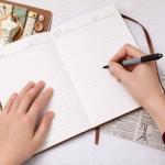 ALMAGEMSUS Personalized Sewing Journal Notebook, Custom Leather Journal with Name for Women, Tailor Quilter Gift, Handmade Sewing Theme Notebook, Unique Creative Writing Sketchbook