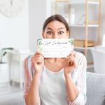 Paper 'n Such Gift Certificates for Business - Set of 25 with Envelopes -Salon, Restaurants, Custom Client Vouchers for Birthday, Work-Heavyweight Card Stock- Spa Gift Card - Floral