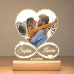 KoxSmar Custom Picture Frames, Personalized Photo Frame, Customized Picture Frames, Personalized Anniversary Photo Gifts for Women Men Her Him, Mothers Day Gifts for Mom Dad Baby Kid Family Pet