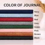 ALMAGEMSUS Personalized Sewing Journal Notebook, Custom Leather Journal with Name for Women, Tailor Quilter Gift, Handmade Sewing Theme Notebook, Unique Creative Writing Sketchbook