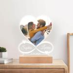 KoxSmar Custom Picture Frames, Personalized Photo Frame, Customized Picture Frames, Personalized Anniversary Photo Gifts for Women Men Her Him, Mothers Day Gifts for Mom Dad Baby Kid Family Pet