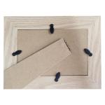 Asbanzerks Personalized Wood Picture Frame, Custom Engraved Photo Frame, Customizable Both Vertically and Horizontally, Free Engraving