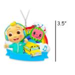 Cocomelon Christmas Ornament - Personalized Officially Licensed JJ School Bus Sing-Along Keepsake Gift for Kids Holiday Tree Decoration with Custom Name