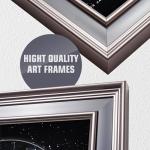 BOTTEGAARTS Custom Star Map – The Night We Met – Personalized Night Sky Print with Names, Date & Location – Romantic Couple Gift, Anniversary, Wedding or Engagement Star Map