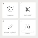 Custom Hardcover Family Memory Keepsake Book + Storied Starter Cards (78 Cards) - Complete Legacy Bundle Gift for Grandparents & Parents - Preserve Family Stories & Memories