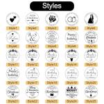 Personalized Cookie Stamp Custom Christmas Cookie Press Baking Acrylic Cutter for Wedding Birthday Happy Holidays Gifts